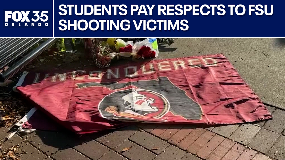 FSU Shooting: Witness pays respects to shooting victims